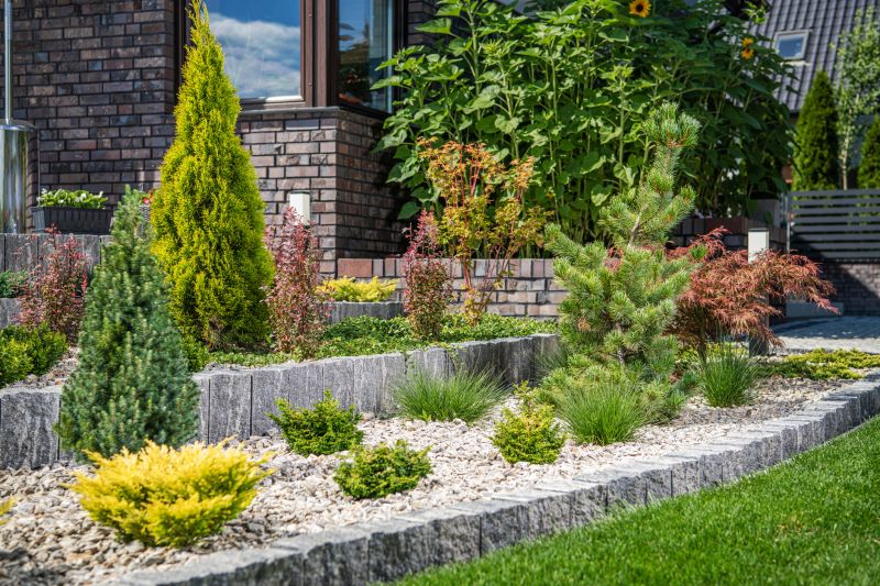 Stone Lawn Edgings