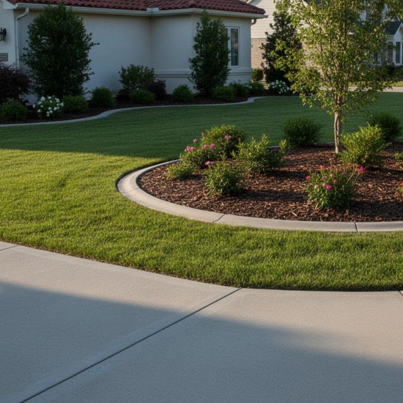 Tree Curbing Installation